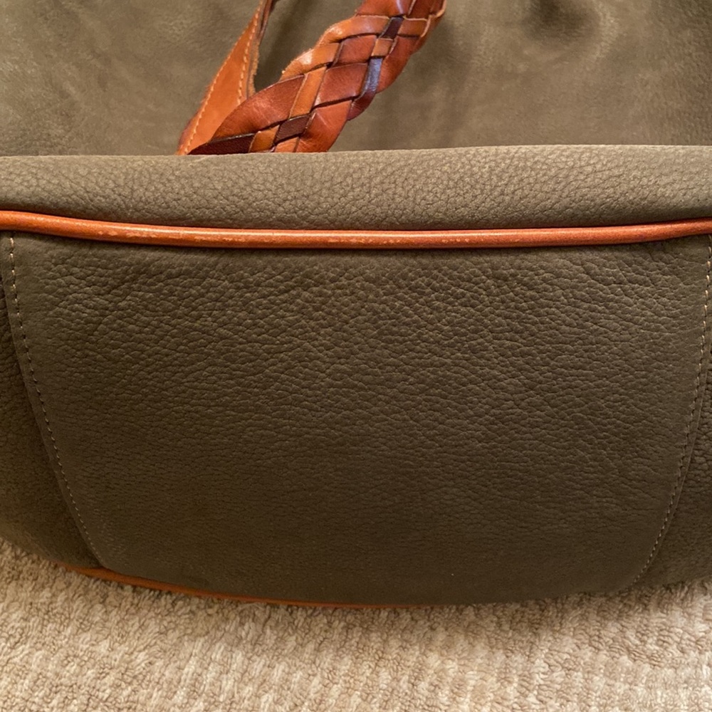 GHURKA Vintage Suede Shoulder Bag - Picture 4 of 10